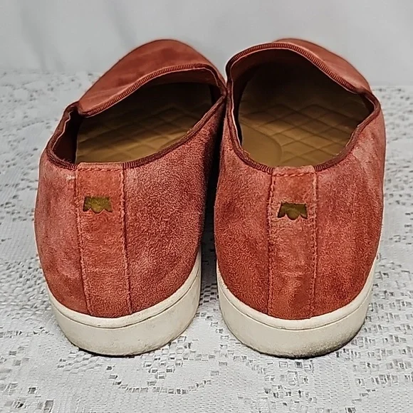 Birdies Swift leather burnt orange slip on loafer flats shoes sz 8 - Picture 7 of 11